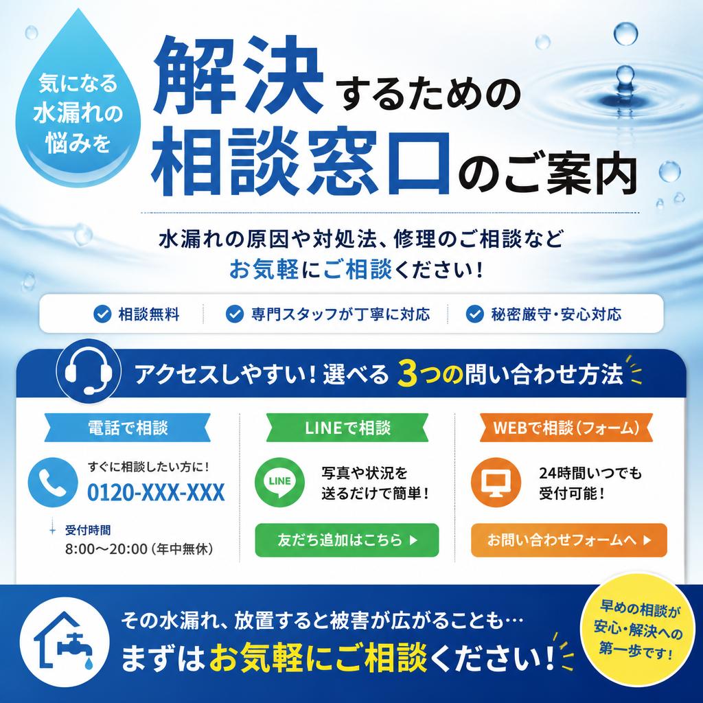 7. お問い合わせで安心を手に入れよう